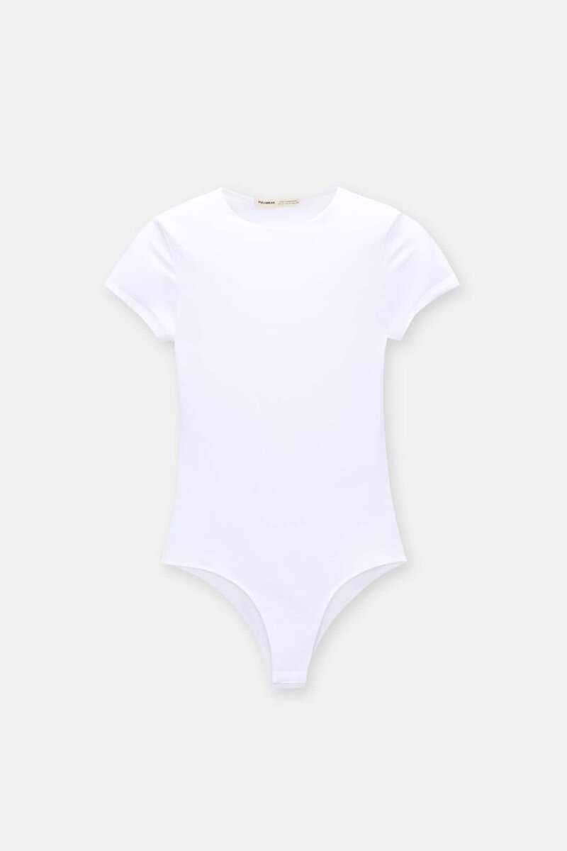 Body blanc en coton