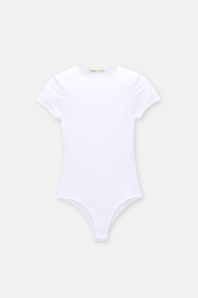 Body blanc en coton