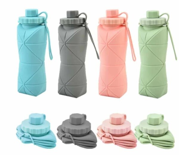 Gourde Pliante en Silicone 600ml