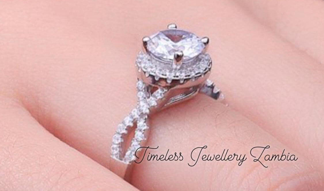 Silver plated ring