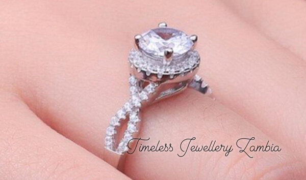 Silver plated ring