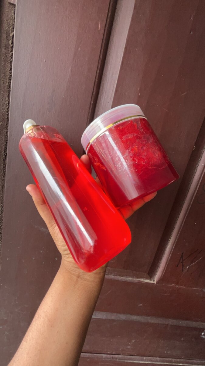 Gel douche tomato
