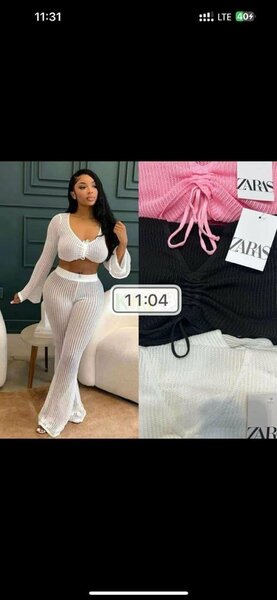 Mesh two pieces