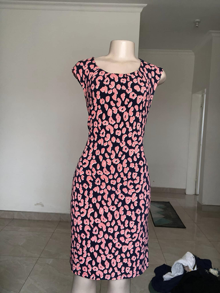 Dress noir rose