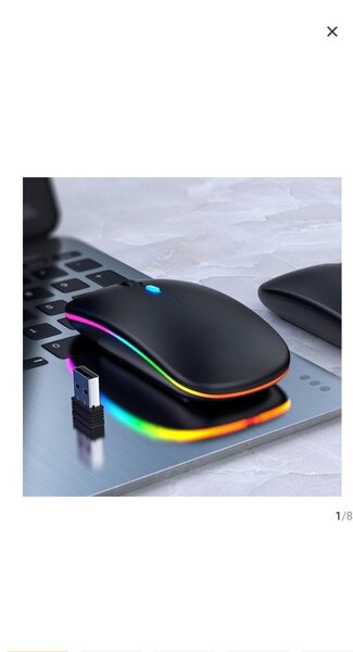 Souris sans fil rechargeable 2.4 G