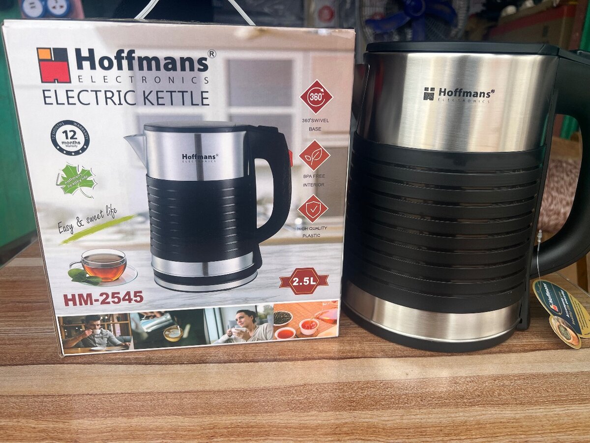 Hoffmans Bouilloire Électrique 2.5L