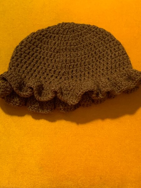 Chapeau en crochet pour bébé