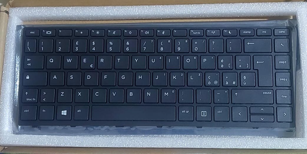CLAVIER D'ORDINATEUR PORTABLE HP Neuf .