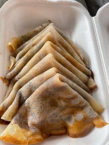 8 Crêpes au nutella