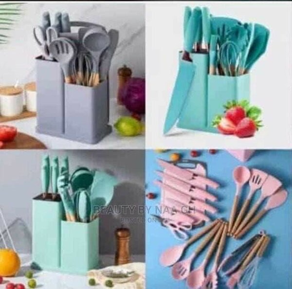 Silicone laddle set