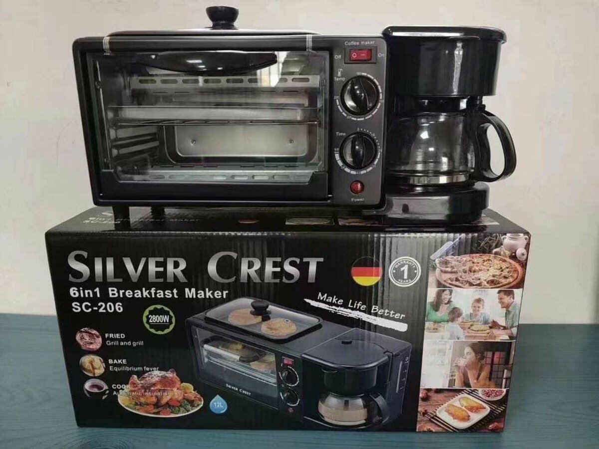 Breakfast Maker, 3 in 1