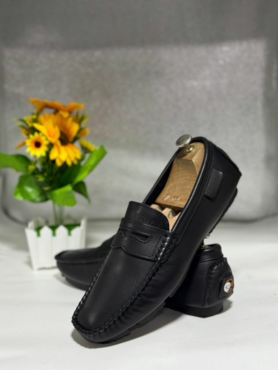 Mocassins en cuir pour hommes