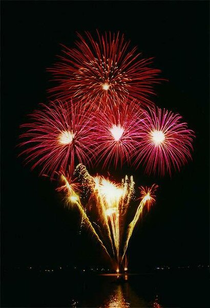 Feu d'artifice 10 et 12 thon