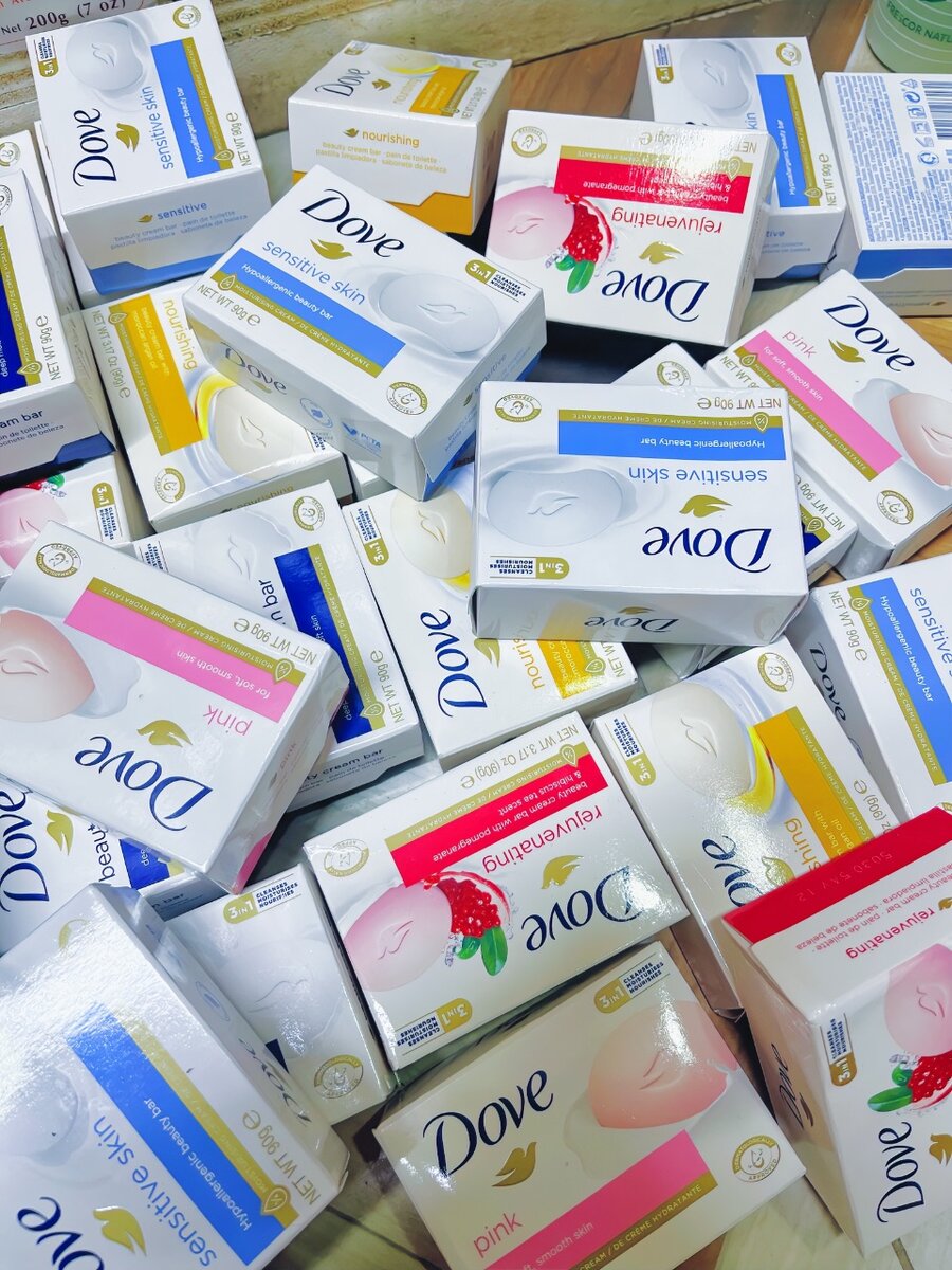 Dove exfoliant