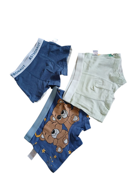Lot de Boxers Enfant Imprimés