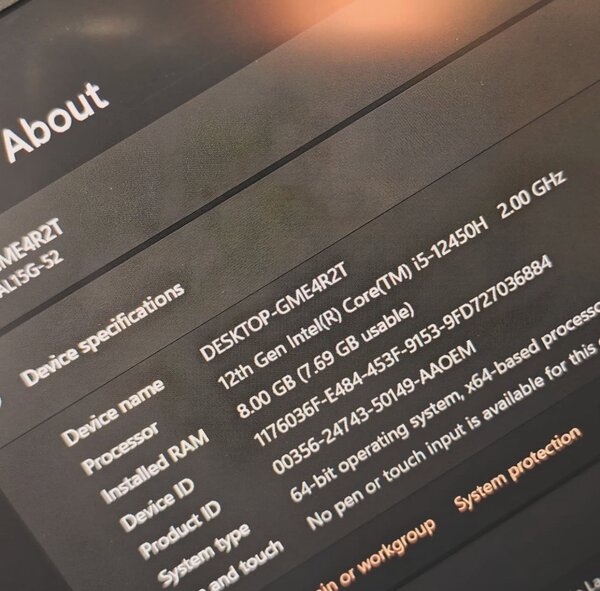 ACER ALG LAPTOP