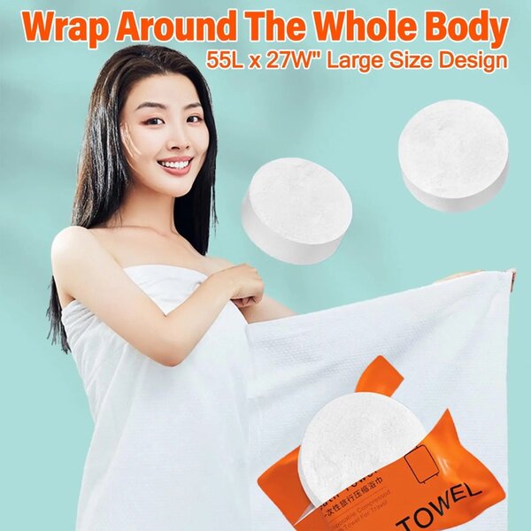 Compressed Bath Towel