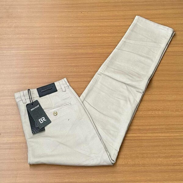 Solid khaki pants