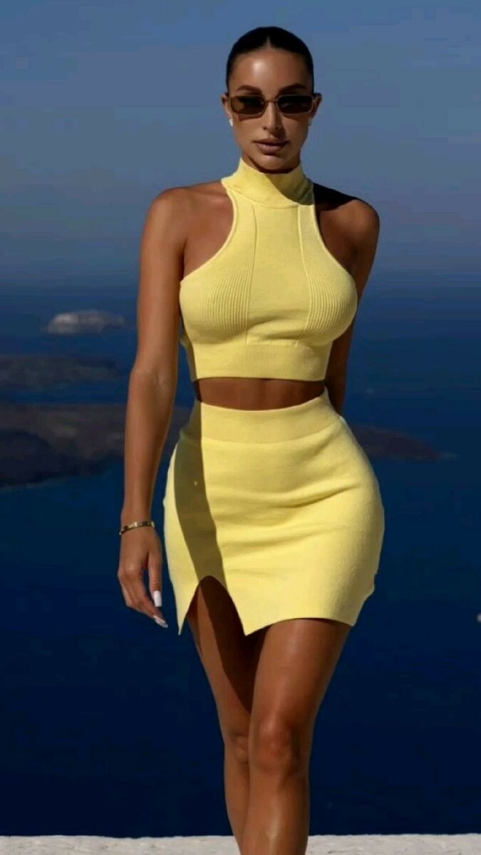 Skirt and top
