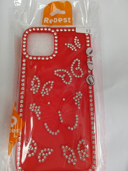 Coque papillon strass iPhone