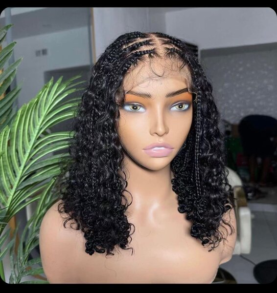 Boho braid wigcap