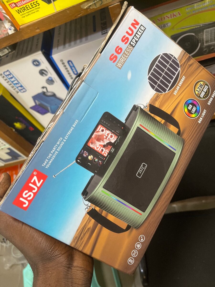 Enceinte sans fil solaire JSJZ