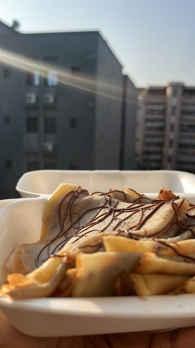 Crêpes au nutella