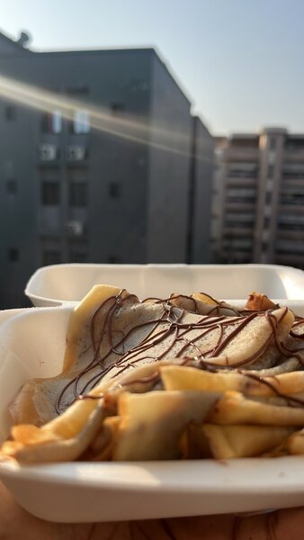 Crêpes au nutella