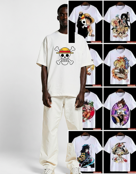 T-shirts Anime Imprimés