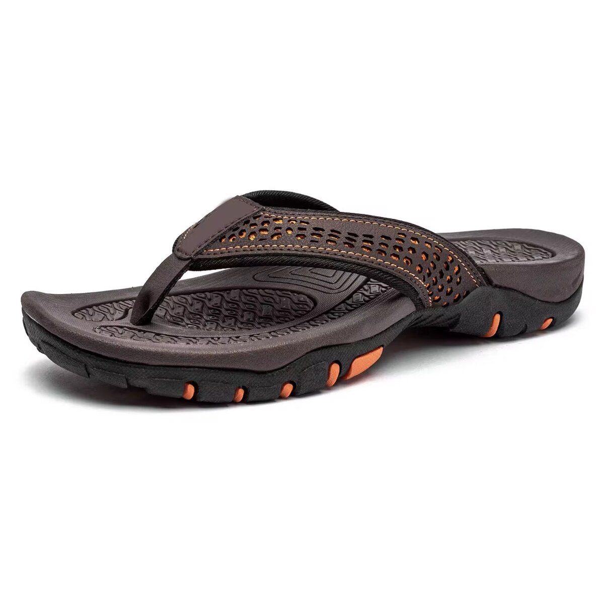Sandales en cuir véritable