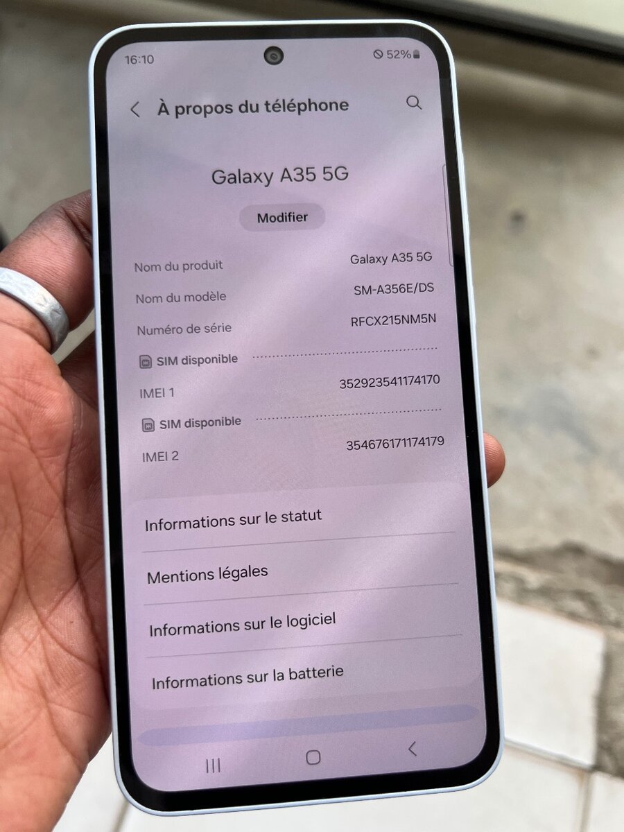 Samsung galaxy A35 5G