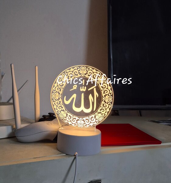 Lampe LED décorative islamique