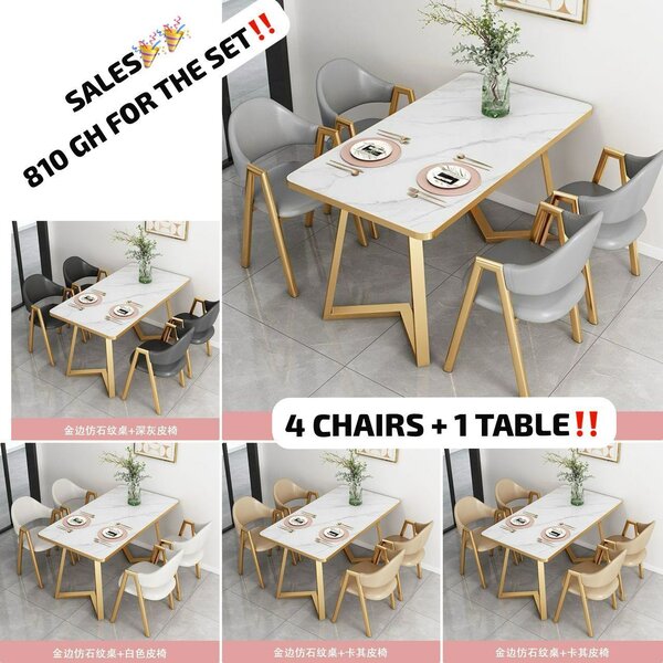 Table and chairs