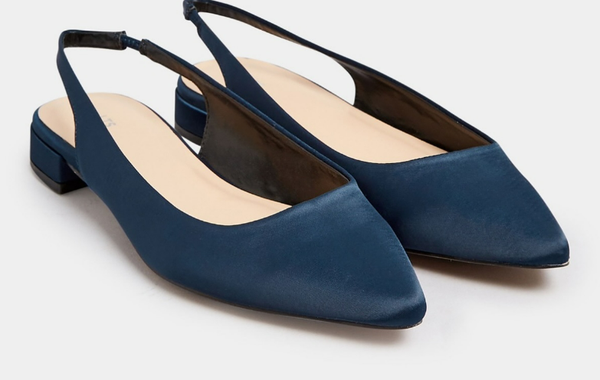 Low heel slingback