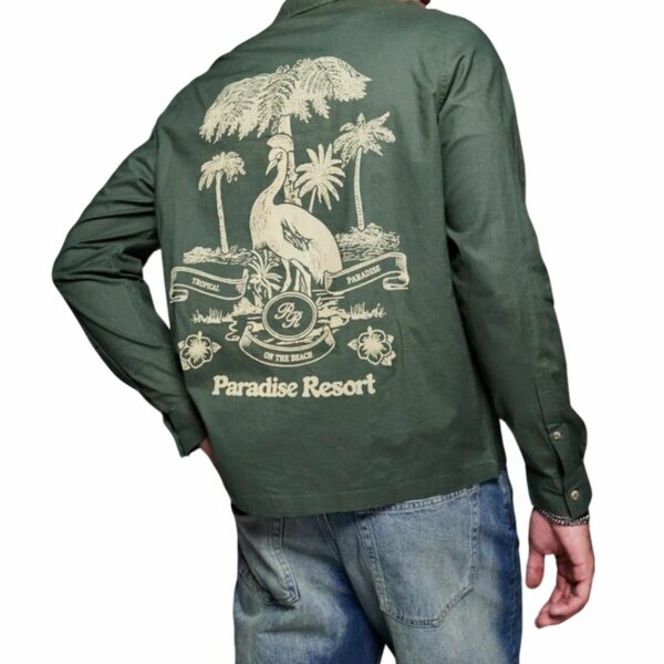 Chemise verte Paradise Resort