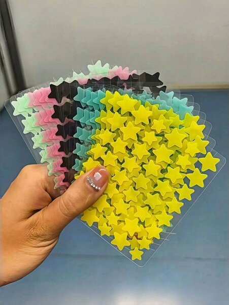 Patch anti-acné étoiles colorées