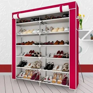 12 tier shoerack - wine
