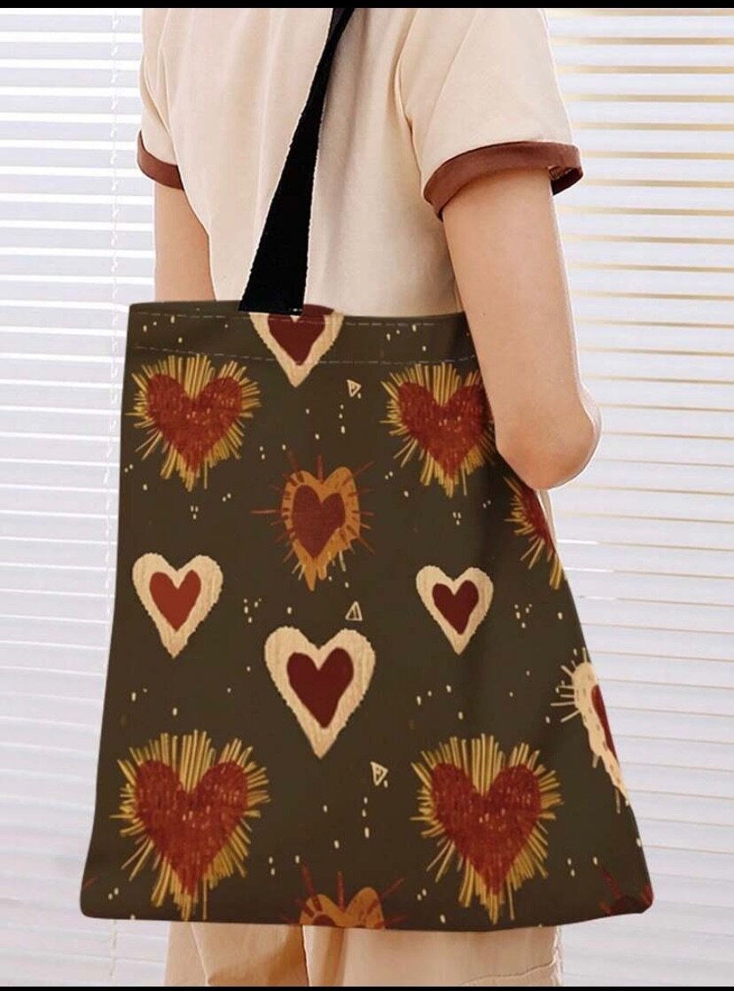 Sac cabas motifs floraux