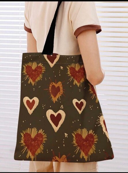 Sac cabas motifs floraux