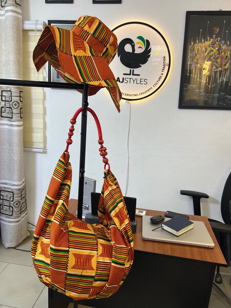 KENTE CAP AND HAT