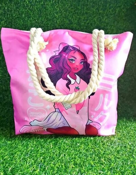 Sac Corde Imprimé Coloré