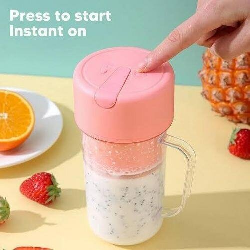 Mixeur Gobelet 500ml rechargeable usb avec paille