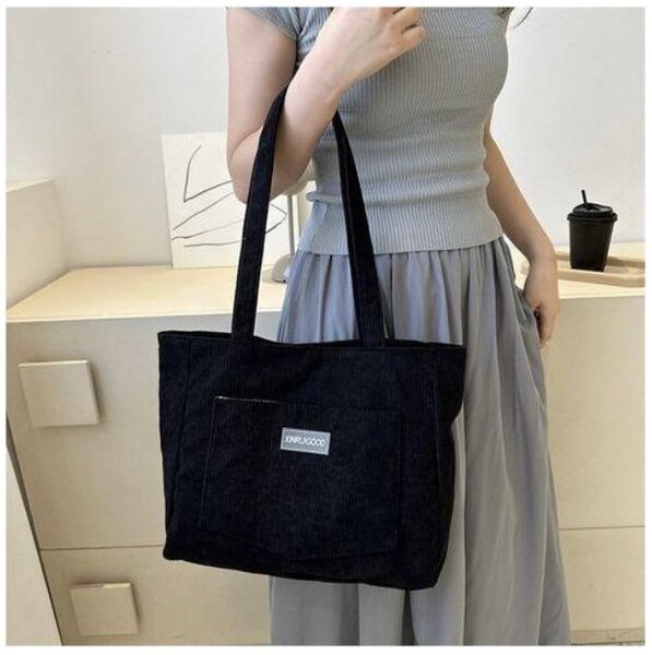 Sac fourre-tout en toile élégant