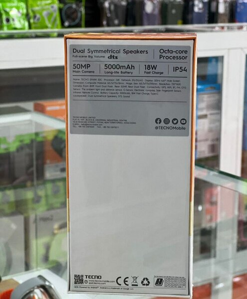 Tecno Spark 30C Smartphone
