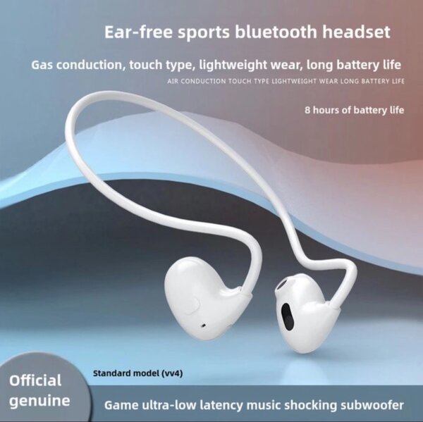 Bluetooth headset white