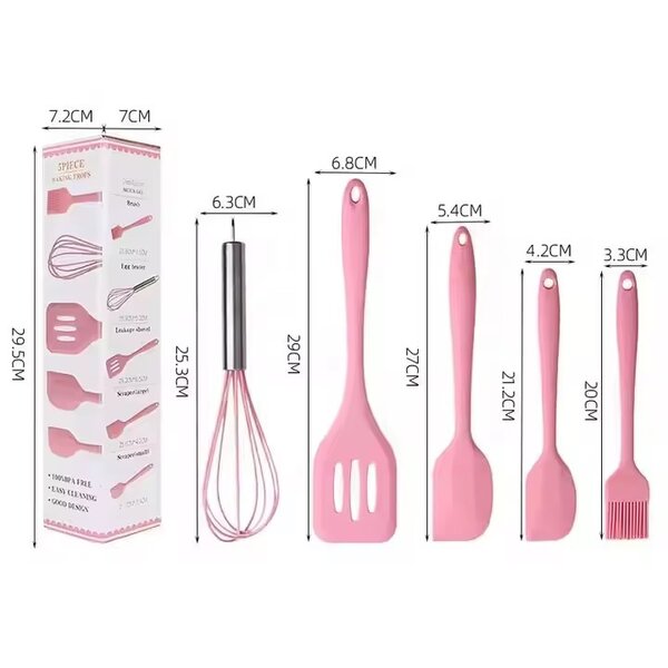 Set d'ustensiles de pâtisserie 5 pièces
