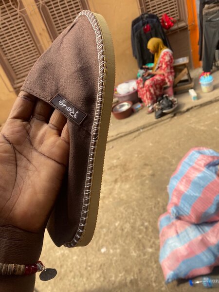 Espadrilles en toile unisexes