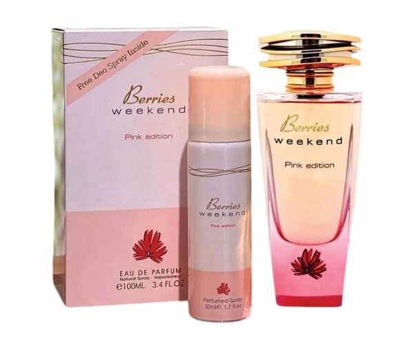 Fragrance world berries weekend pink 100ml