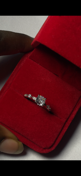 Bague de fiançailles diamant