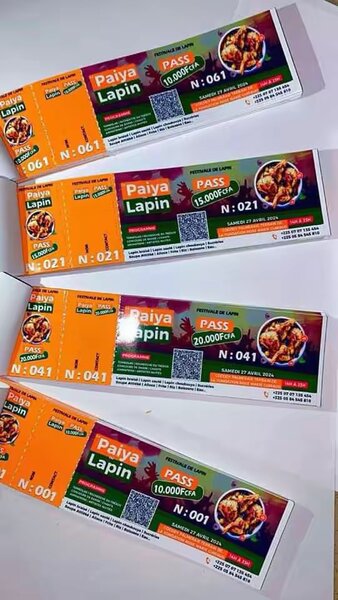 Tickets Événementiel